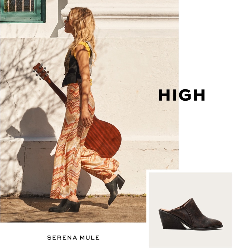 Frye Serena Mule NWOT